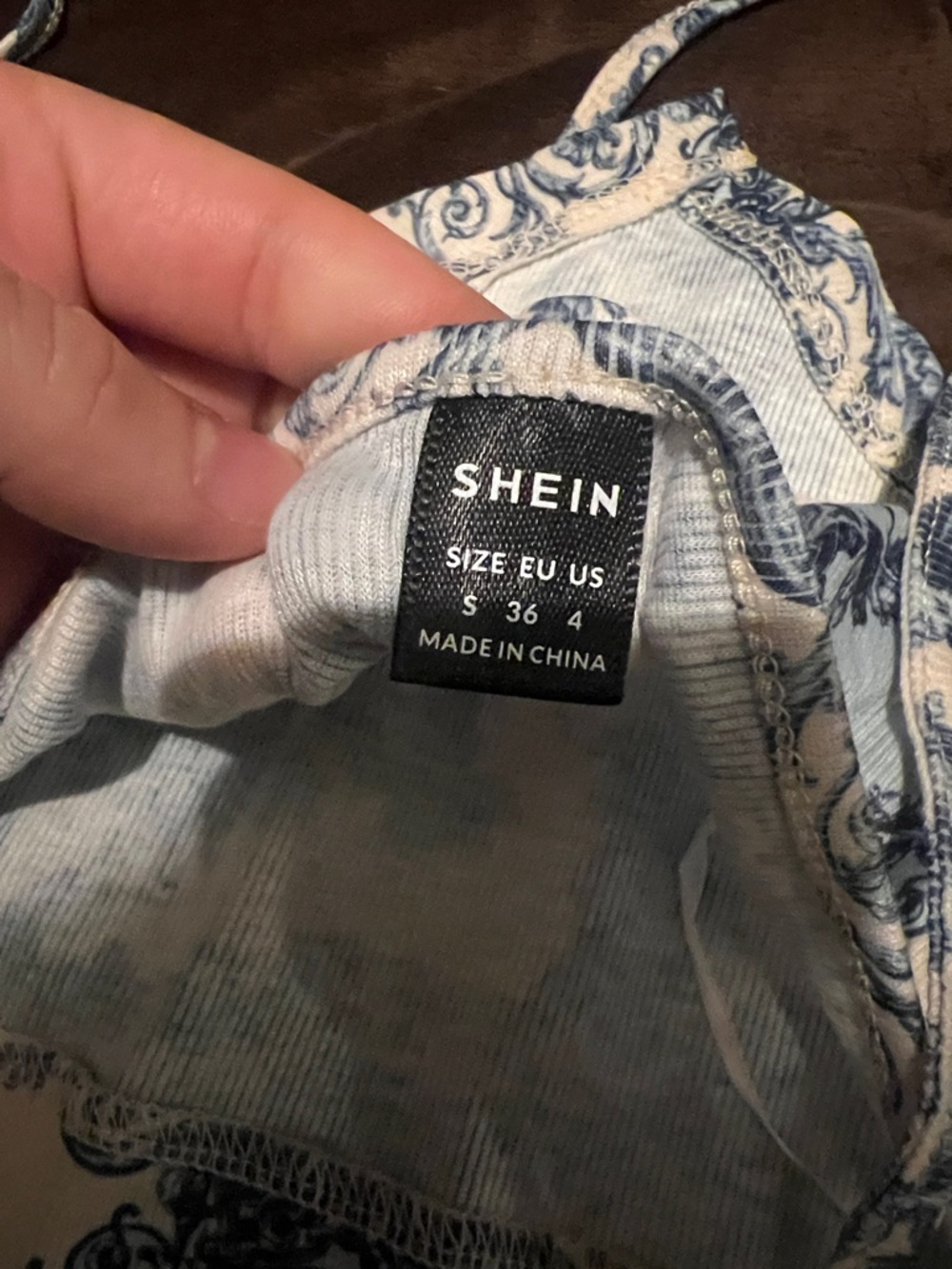 SHEIN Black Ribbed Double-Strap Tank Top - Picture 3 of 3
